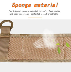 JSJM-Cinto Tático Acolchoado Ajustável para Homens, Trabalho ao Ar Livre, Combate CS, Caça, Paintball, Cintos, Bolso