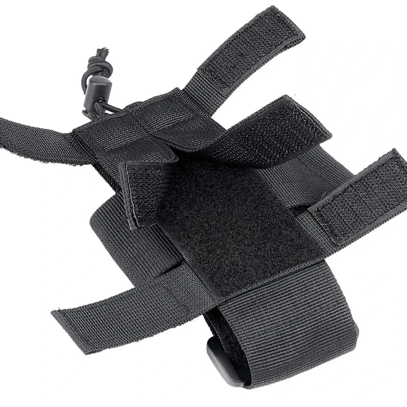 Bolsa tática para walkie talkie, bolsa de rádio molle, pochete de cintura de nylon, bolsa com pingente de bolso, acessórios de caça