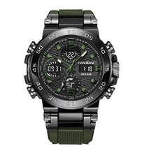 LIGE Digital Men Militar Watch 50m Relógio de pulso à prova d'água LED Relógio de quartzo Relógio esportivo Masculino Relógios grandes Homens Relogios Masculino