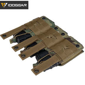 IDOGEAR Tático LSR 556 Mag Bolsa Triplo Mag Carrier MOLLE Bolsa Corte a Laser 3567