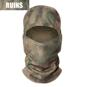Balaclava Tático Multicam, Máscara Facial Completa, Capa Escudo, Chapéu De Ciclismo E Caça, Cachecol De Camuflagem