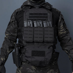 IDOGEAR Tático LSR 556 Mag Bolsa Triplo Mag Carrier MOLLE Bolsa Corte a Laser 3567