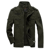 Novo 2023 casual jaqueta militar do exército dos homens plus size M-6XL jaqueta masculina força aérea uma primavera & outono carga jaquetas dos homens casaco