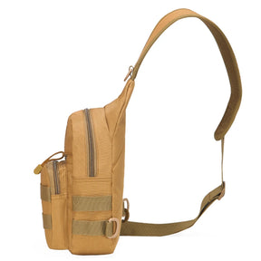 Ao ar livre tático camuflagem chaleira pacote de peito sacos dos homens caminhadas mochila náilon caça pesca molle exército trekking bolsa ombro