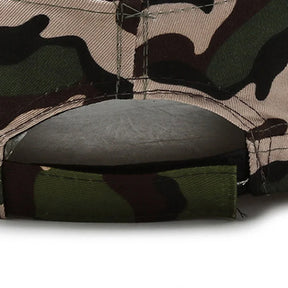 Chapéus camuflados vintage bonés de beisebol de topo plano para homens chapéus esportivos ao ar livre cadetes protetor solar chapéus