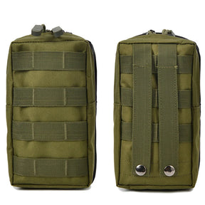 600D Oxford Outdoor Bag EDC Molle Ferramenta Zíper Acessórios de cintura Cinto durável Bolsa de camuflagem Airsoft