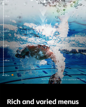 LOKMAT-OCEAN PRO Saúde e Monitoramento Esportivo Relógio Inteligente para Homens, Notificação Inteligente, Compatível com iOS e Android