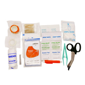 Kit de emergência para animais de estimação, kit de viagem para cães e gatos, à prova d'água, resistente, alta visibilidade, reflexivo, bolsa de primeiros socorros, acampamento, itens essenciais