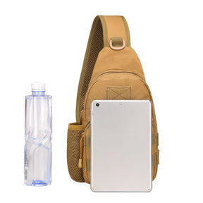 Ao ar livre tático camuflagem chaleira pacote de peito sacos dos homens caminhadas mochila náilon caça pesca molle exército trekking bolsa ombro