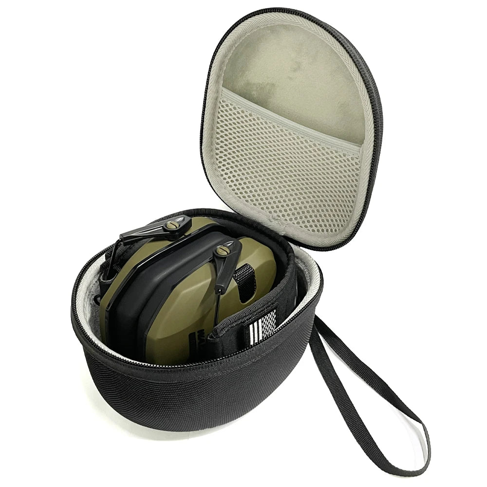 Protetores de orelha eletrônicos táticos militares, caça ao ar livre, captador de som, proteção de redução de ruído, fone de ouvido nrr 23db