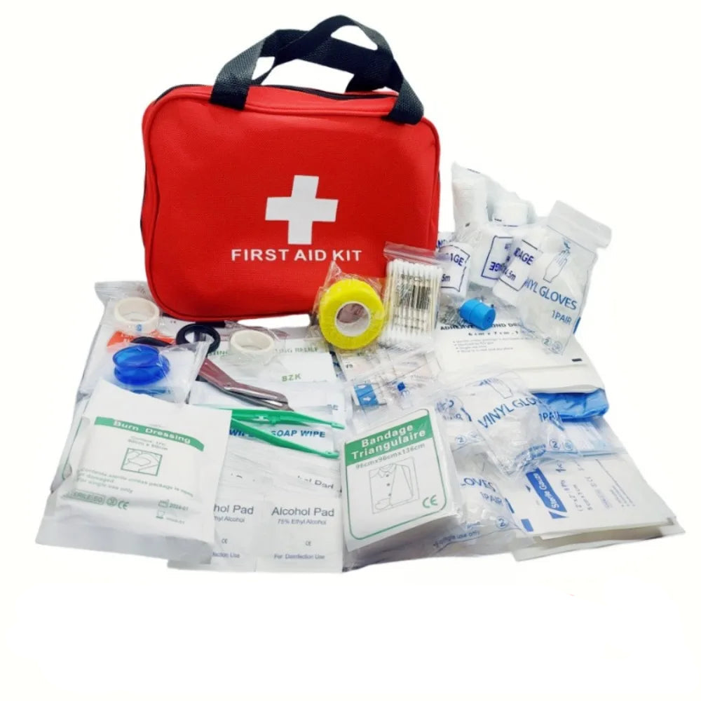 Outdoor First Aid Bag Portátil, Kit de Sobrevivência, Suprimentos de Emergência, Caça, Caminhada, Camping, Uso Multiuso