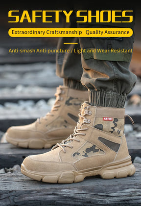 2023 tênis de trabalho masculino sapatos indestrutíveis sapatos de segurança de trabalho com biqueira de aço à prova de punctura sapatos de proteção de segurança masculinos