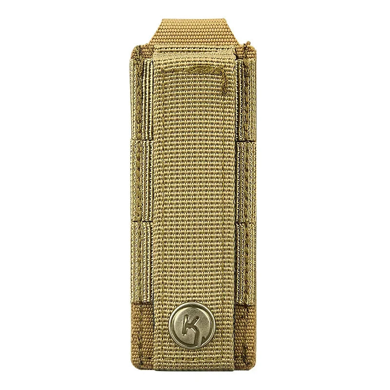 Molle 9mm bolsa de revista ao ar livre único mag titular universal corte a laser lanterna bolsa faca bolso caça engrenagem