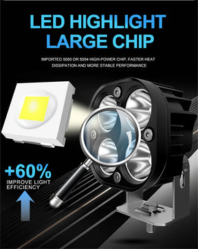 3 Polegada led holofotes de trabalho 12v 24v pod luzes faróis para motocicletas inundação led barra luzes nevoeiro para carro caminhão 4x4 fora da estrada atv