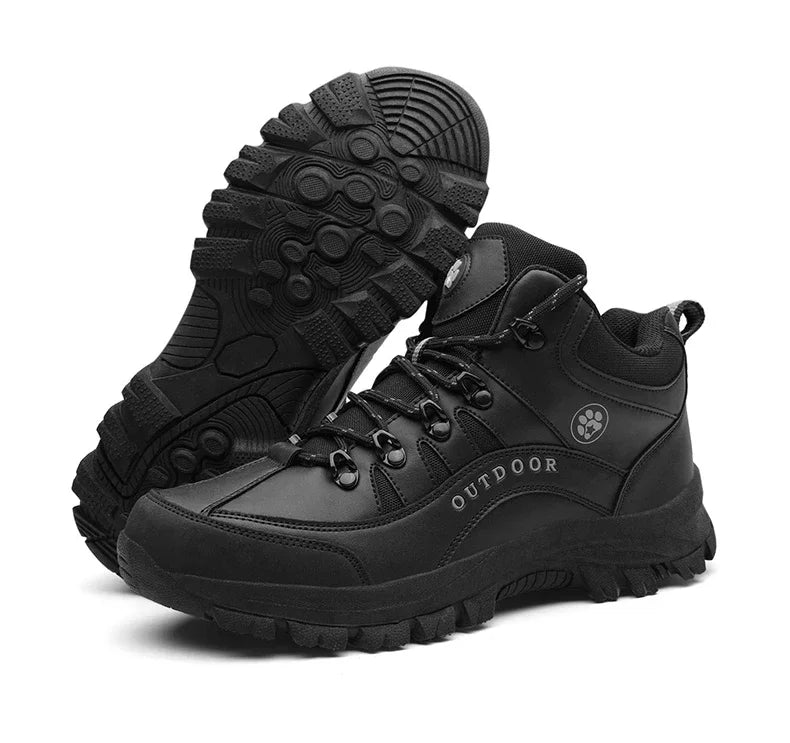 Homens botas táticas de segurança respirável masculino anti-deslizamento bota de caça motocicleta botas do exército deserto escalada caminhadas sapatos tamanho mais