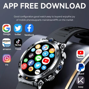4g rede android relógio inteligente 5mp câmera dupla gps wifi nfc google play app download gratuito rosto desbloquear masculino feminino smartwatch