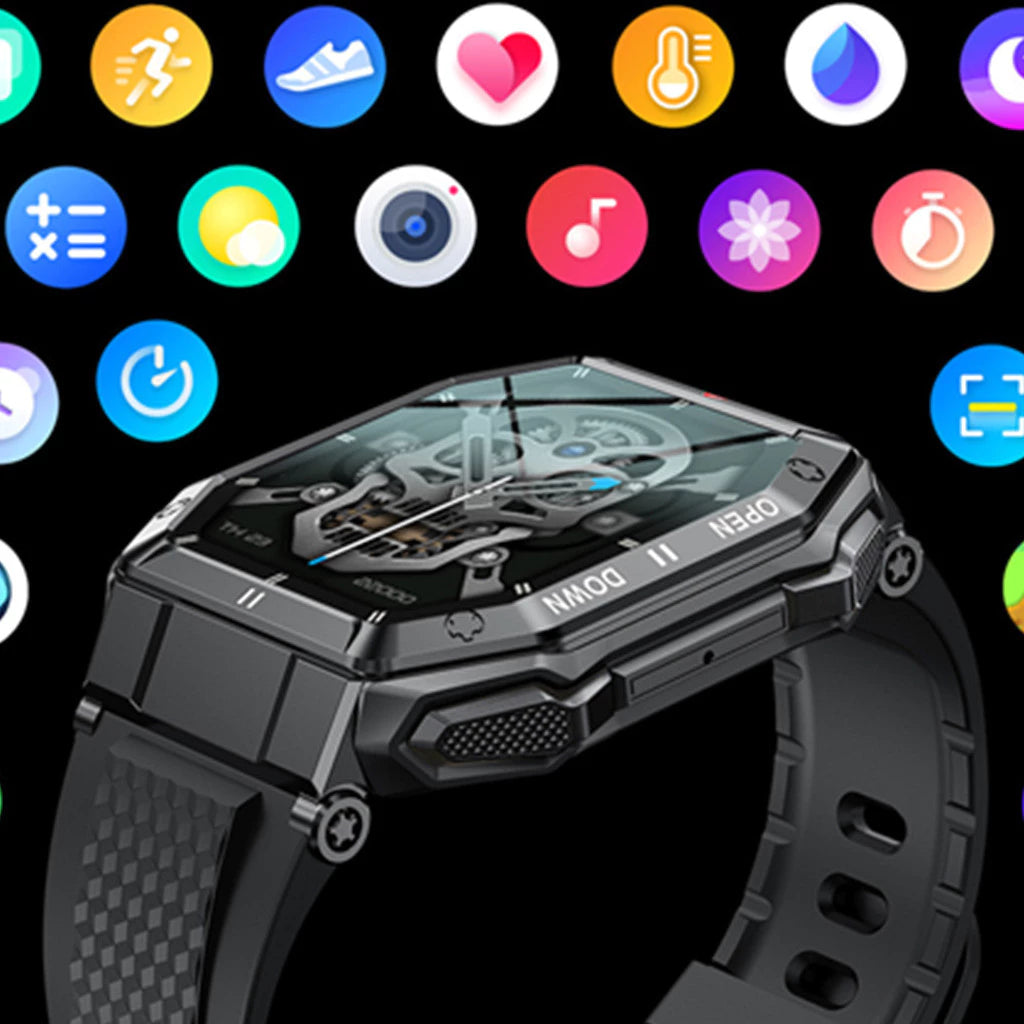 Smartwatch Militar 5ATM Resist