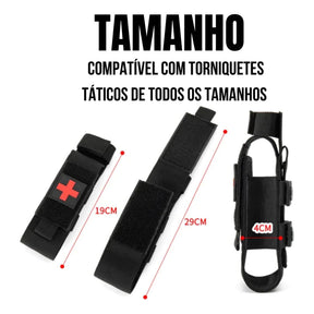 Porta Torniquete APH Tático Modular em Cordura 1000D